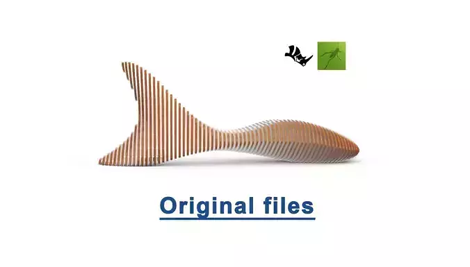 Parametric sun lounger - Original files 3D model