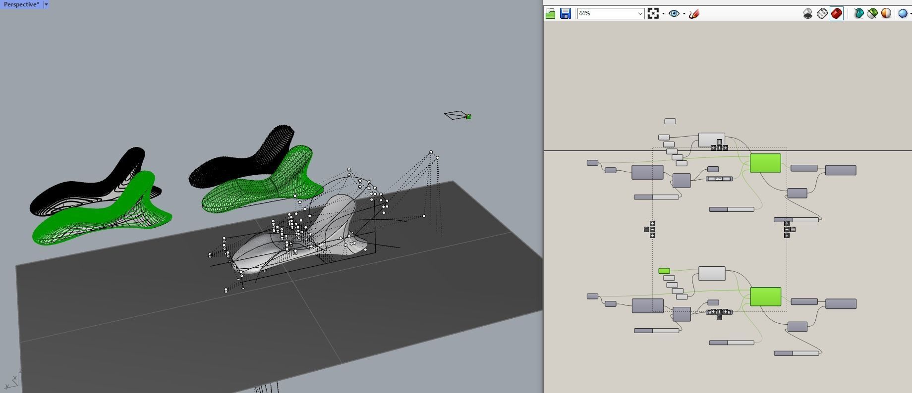 Parametric sun lounger - Original files 3D model_3