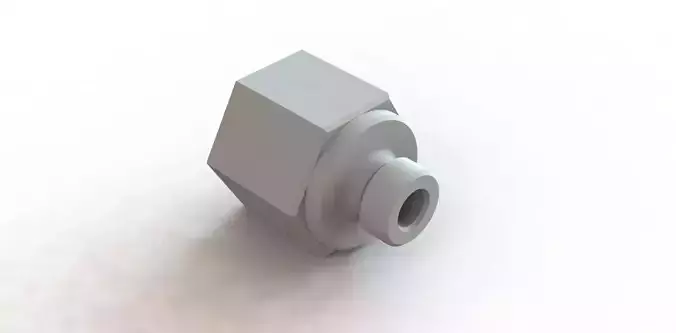 Conexao Connection Femea Female 1-4 NPT x Macho Male M10 x 1