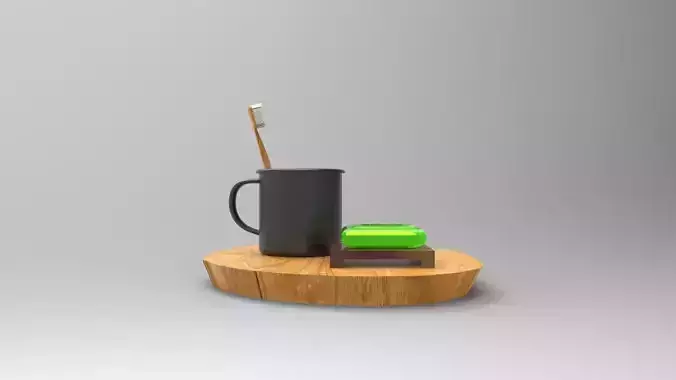 Soap and Toothbrush Holder 3