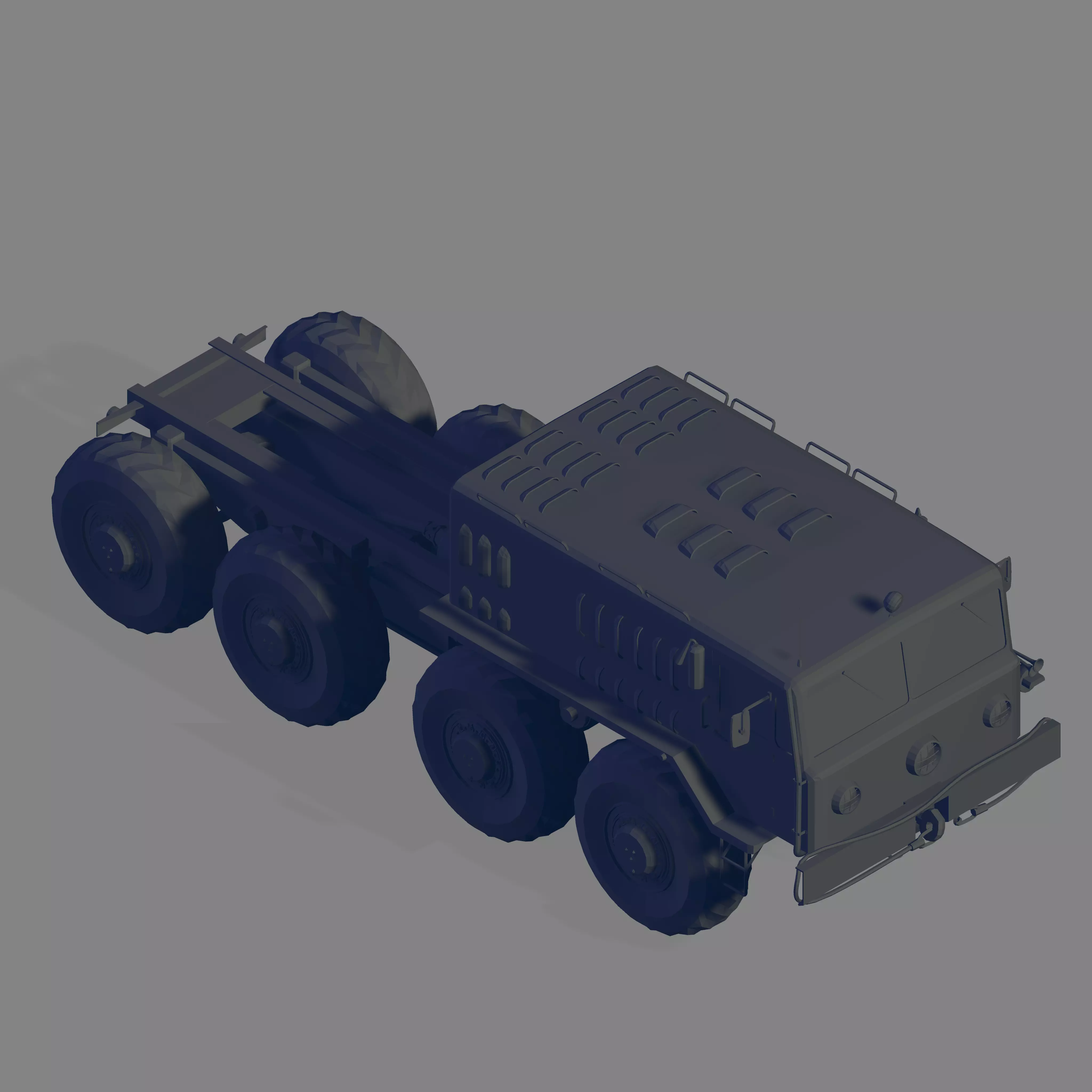 Truck D-535 3D model_0