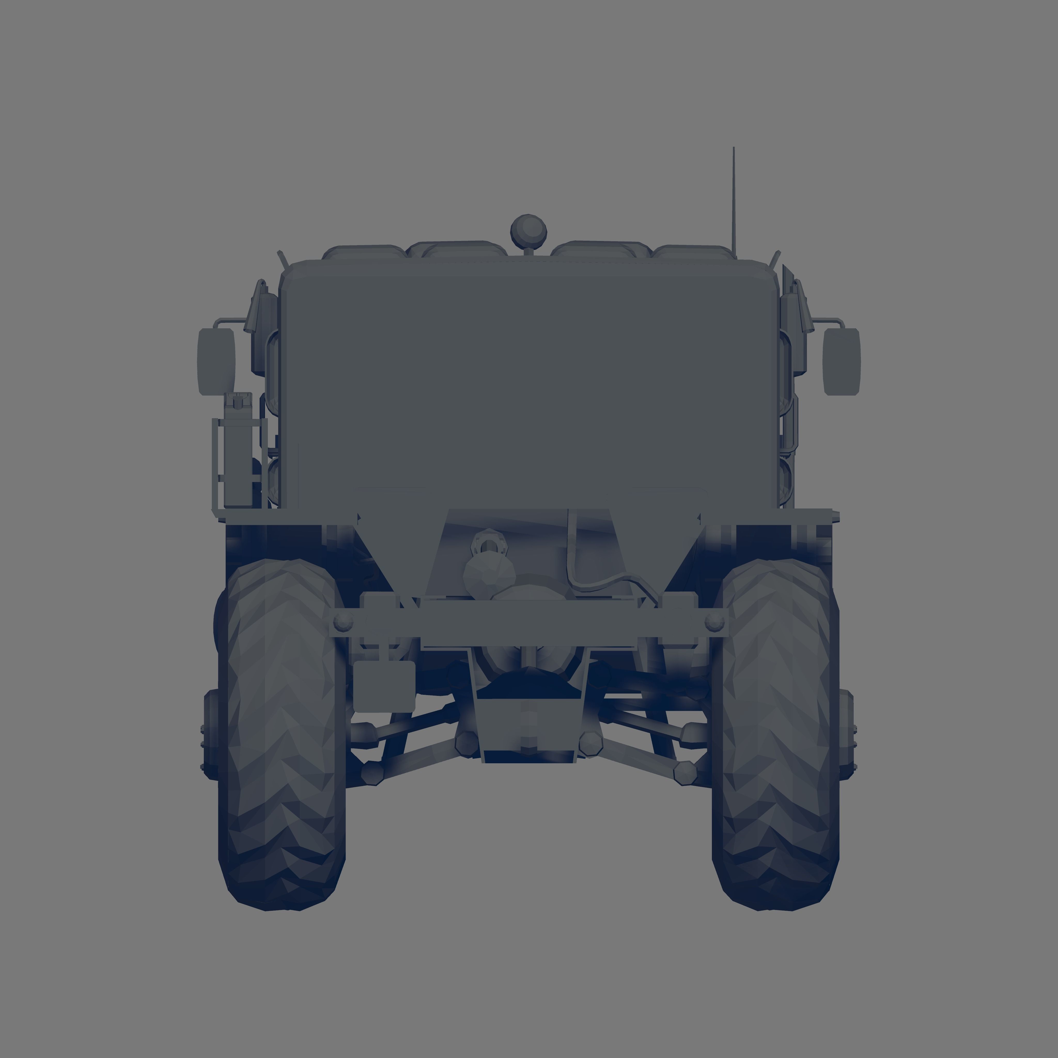 Truck D-535 3D model_4