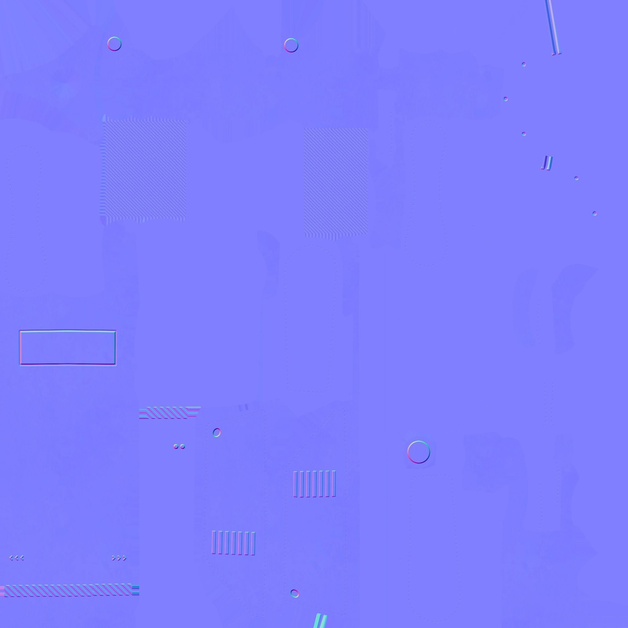 Robotic Hand A10 Copper - Machinery Industrial Design Low-poly 3D model_29