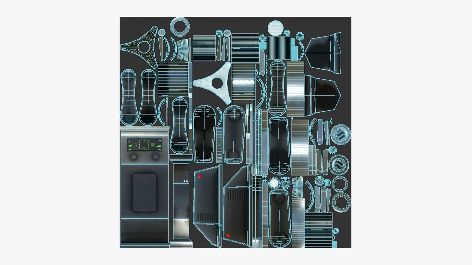 10 Robotic Hand A Collection - Machinery Industrial Design _57