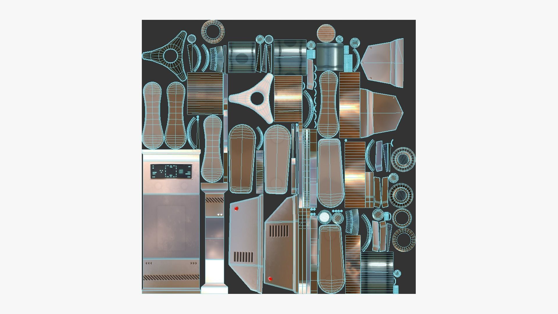 10 Robotic Hand A Collection - Machinery Industrial Design _61