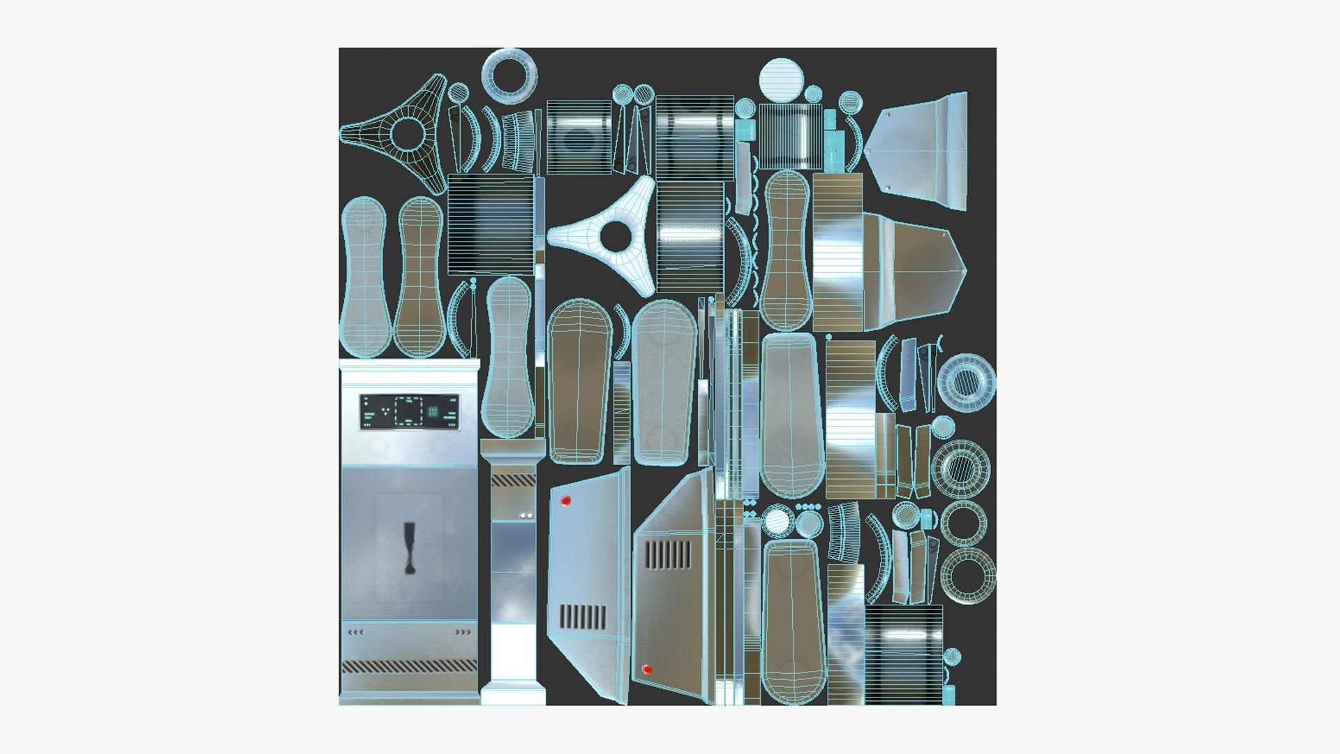 10 Robotic Hand A Collection - Machinery Industrial Design _75