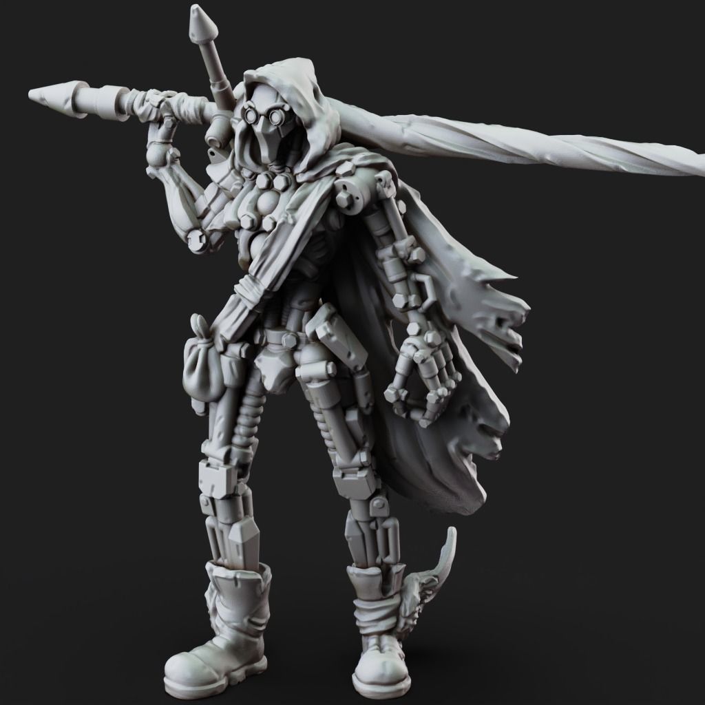 Warforged Knight - 3D Printable TTRPG - PRESUPPORTED - 32mm 3D model 3D ...