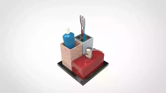 Soap and Toothbrush Holder 4