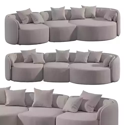 Seater Sofa by Nattuzi Italia