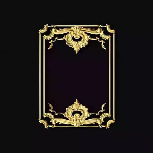 Central decor ornament for furniture