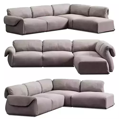 Icon sectional sofa by Natuzzi