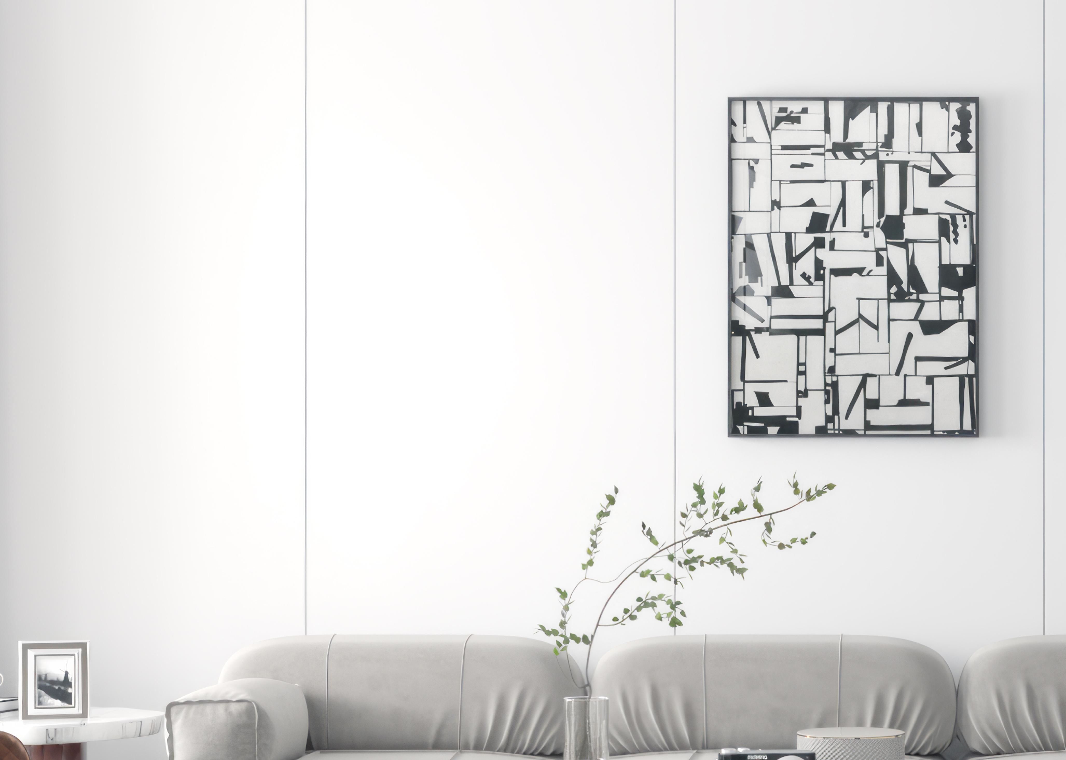 combination sofa table coffee and 3D model_4