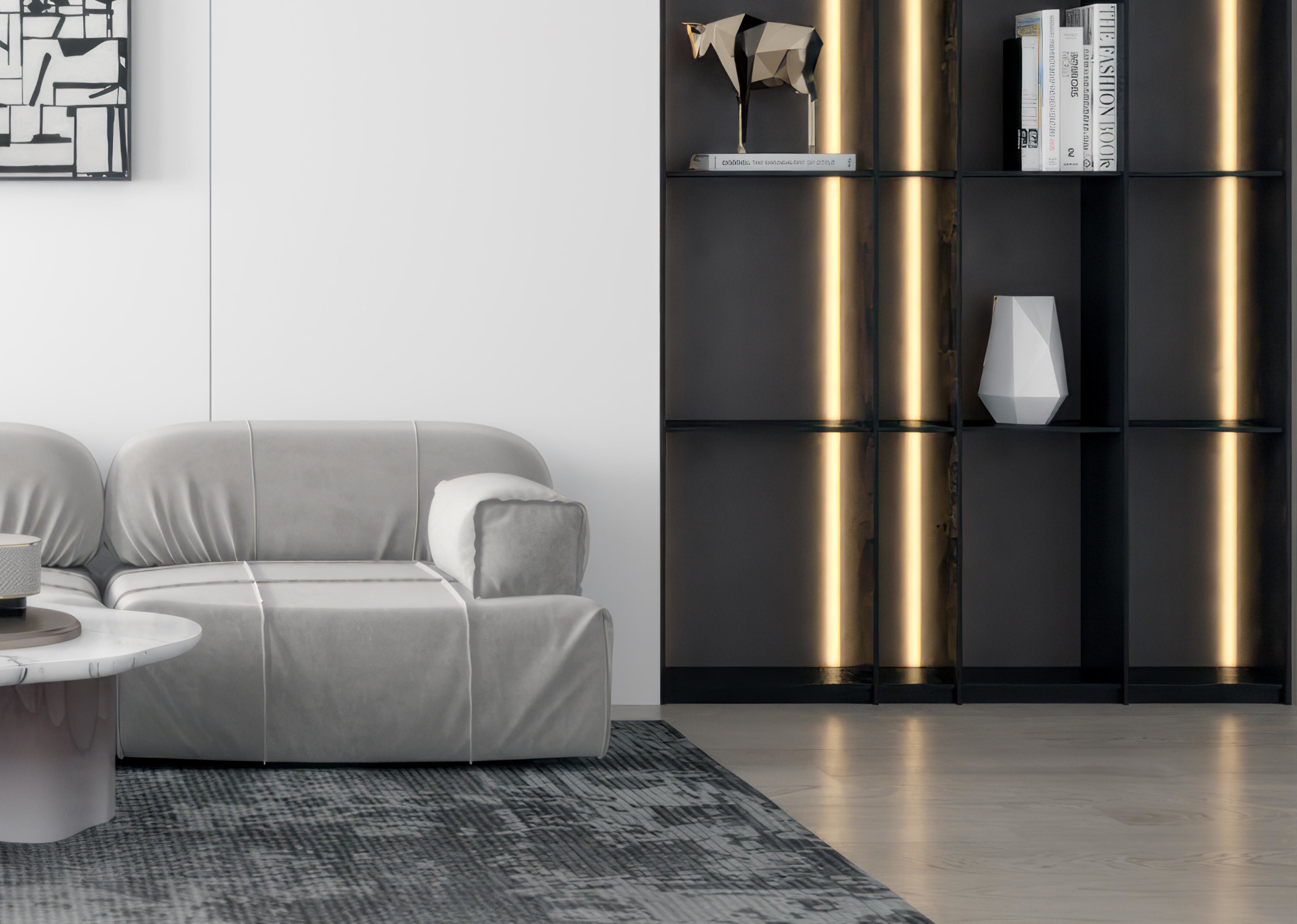 combination sofa table coffee and 3D model_3