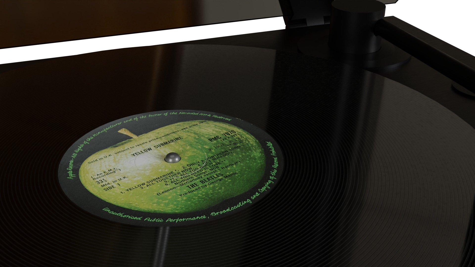 High Poly Modern Turnable for Architectural Modelling 3D model_5