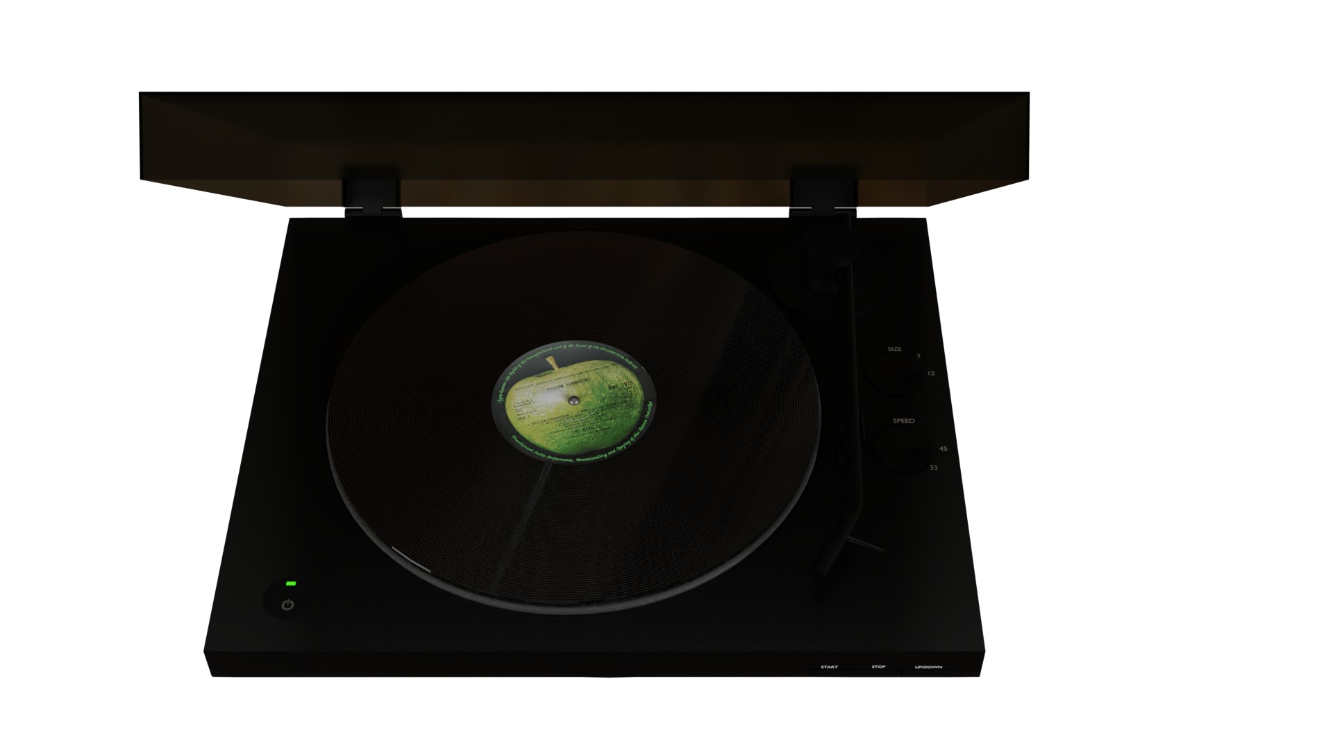 High Poly Modern Turnable for Architectural Modelling 3D model_2