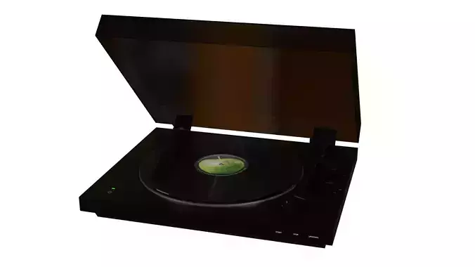 High Poly Modern Turnable for Architectural Modelling 