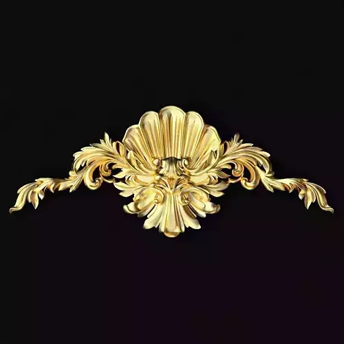 Central decor ornament for furniture