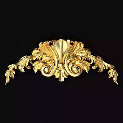 Central decor ornament for furniture