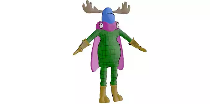 Mooseterio Across the Spider-verse 3D model 3D model