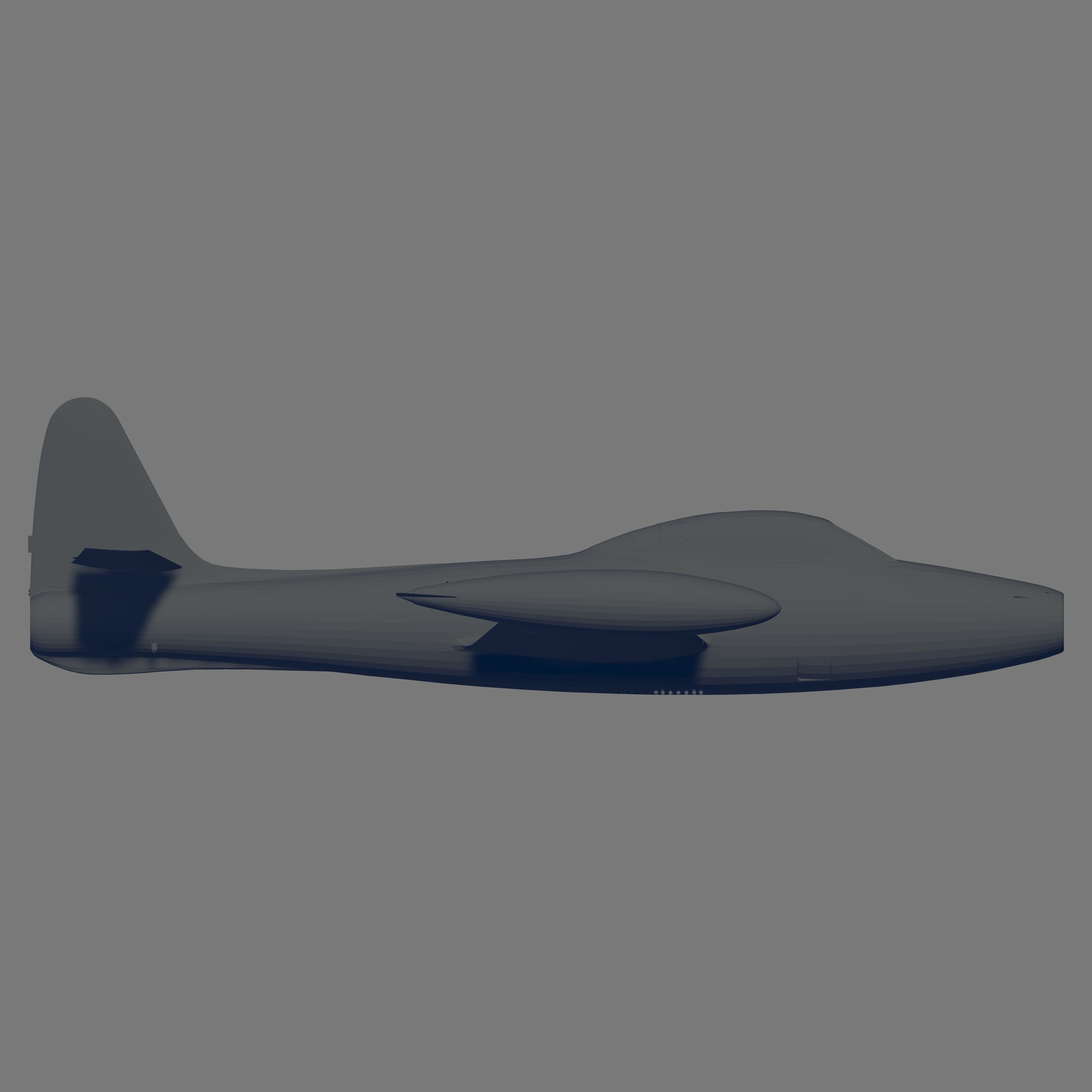 F-84G-21-RE Thunderjet 3D model_3