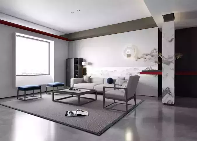 New Chinese room living style