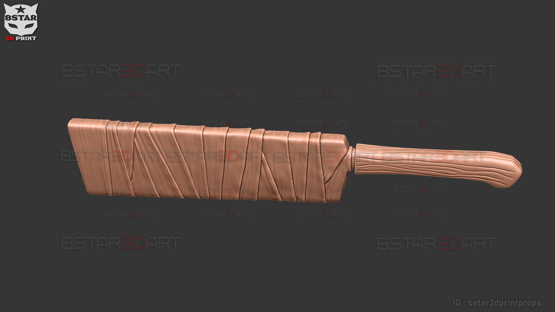 Nanami Blade Weapon - Jujutsu Kaisen Cosplay 3D print model_21