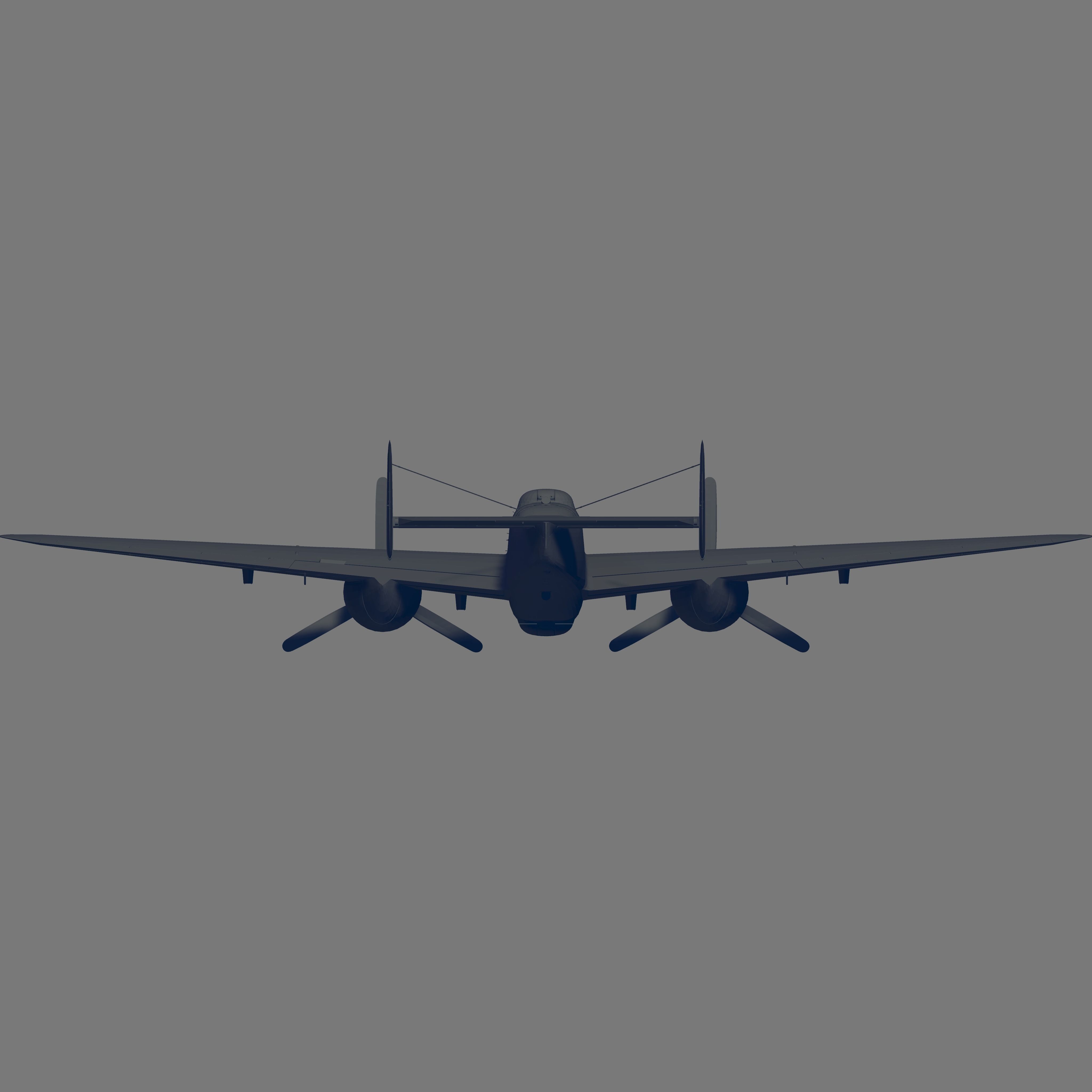 XA-38 Grizzly 3D model_4