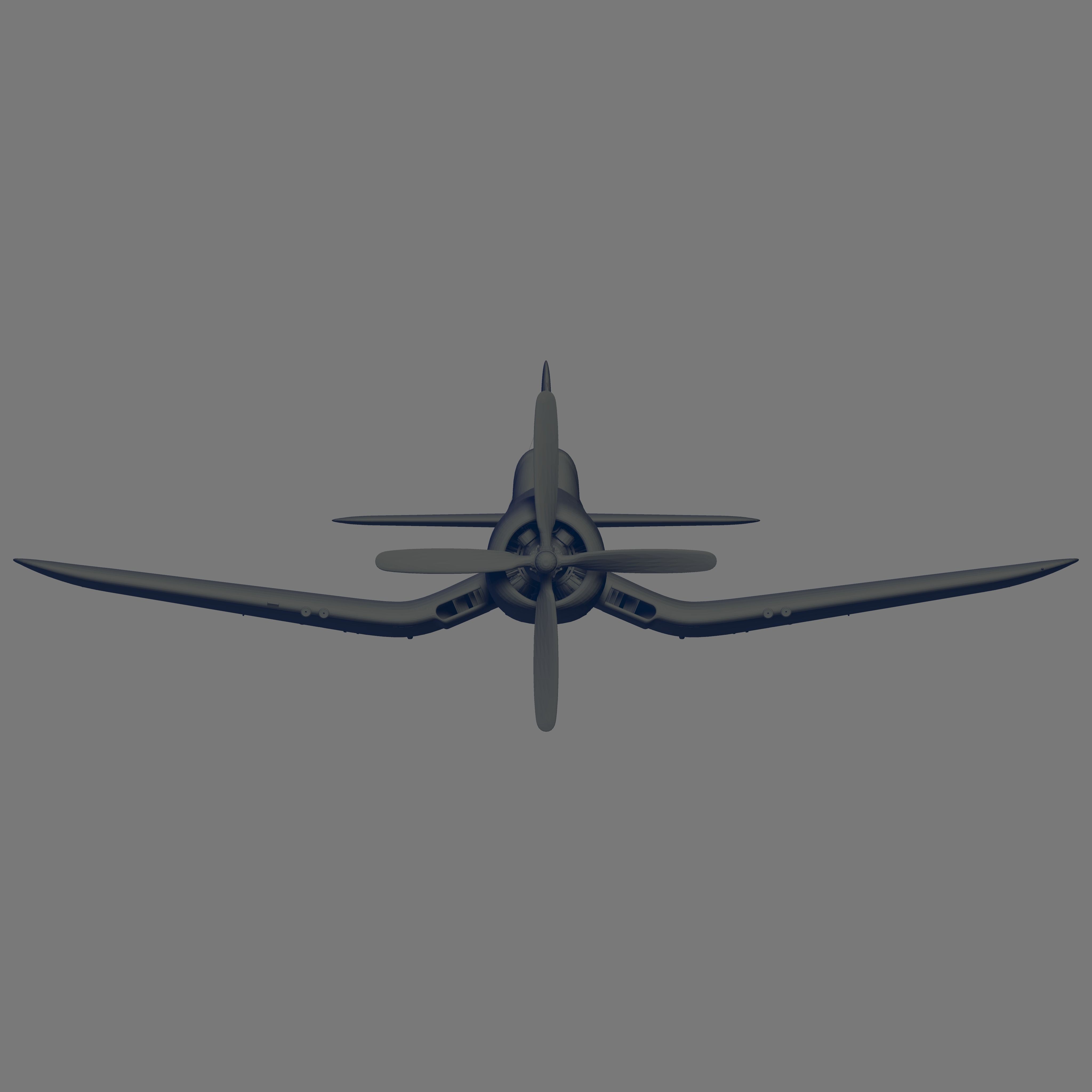 AU-1 Corsair 3D model_2