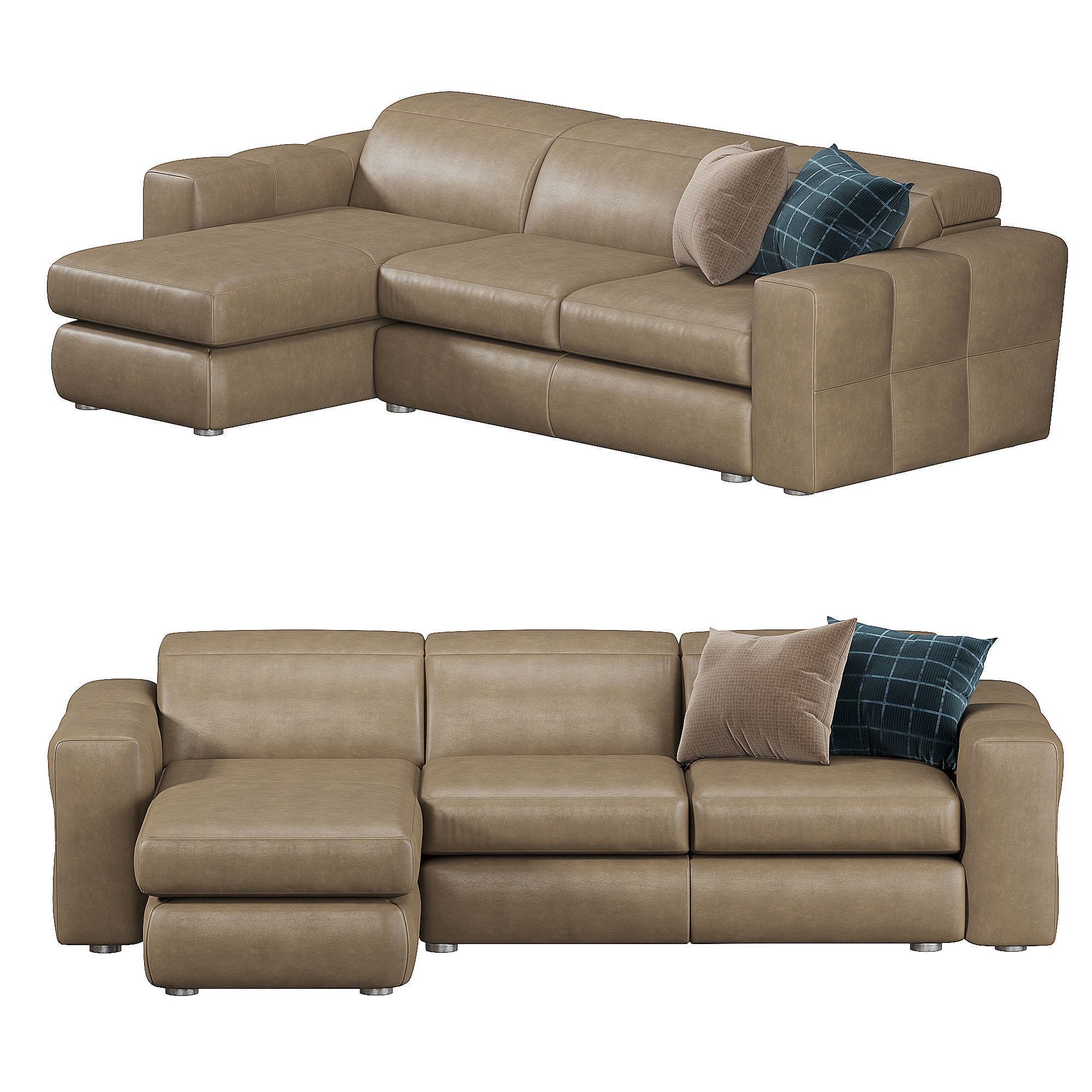 Brio Sofa by Natuzzi 3D model CGTrader