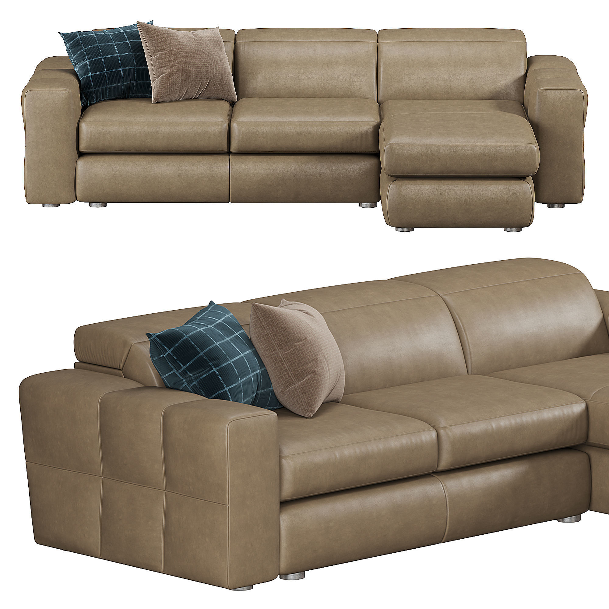 Brio Sofa by Natuzzi 3D model CGTrader