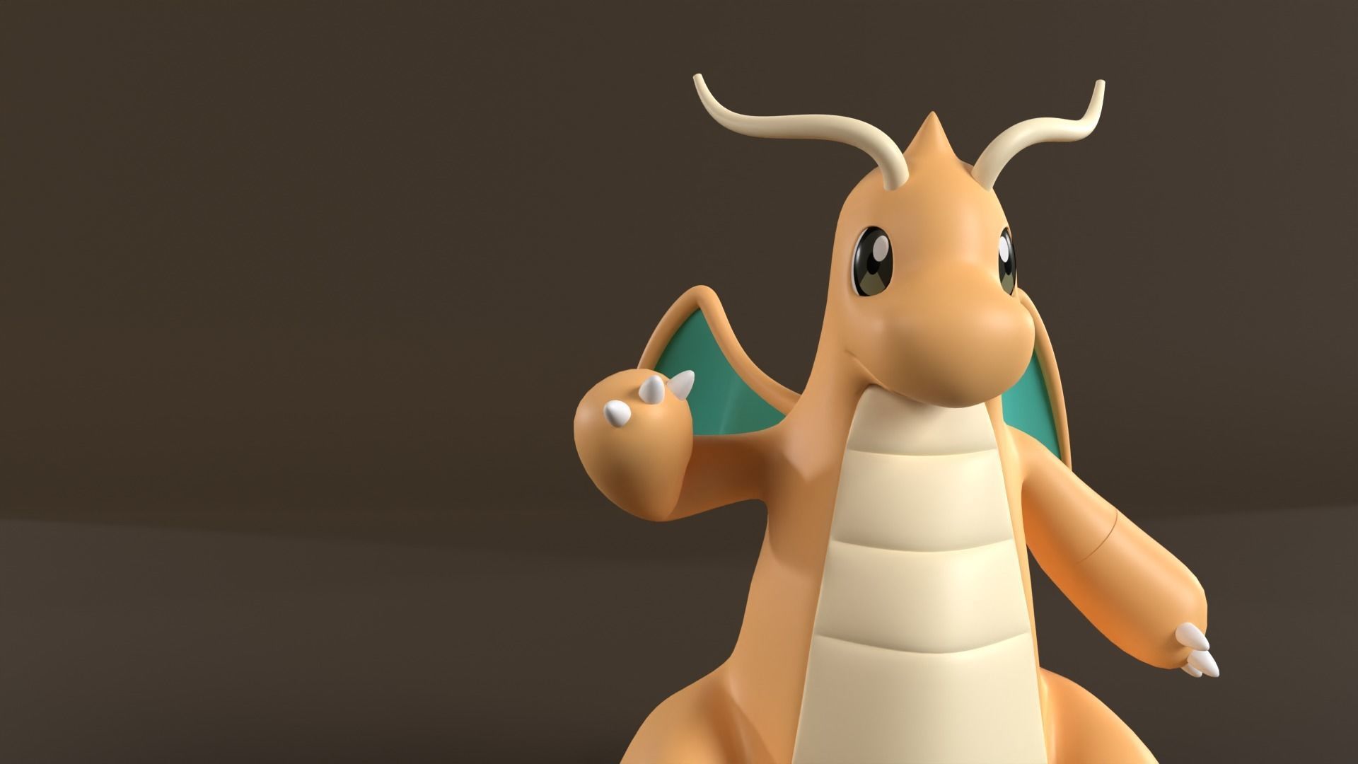Dragonite - Pokemon 3D model_1