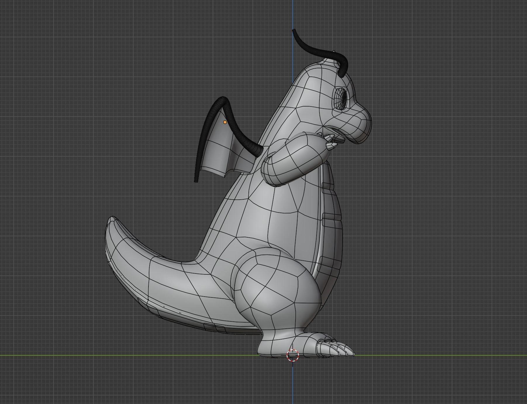 Dragonite - Pokemon 3D model_11