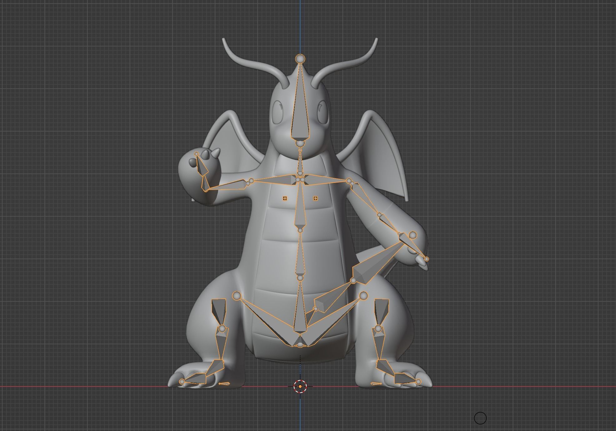 Dragonite - Pokemon 3D model_12