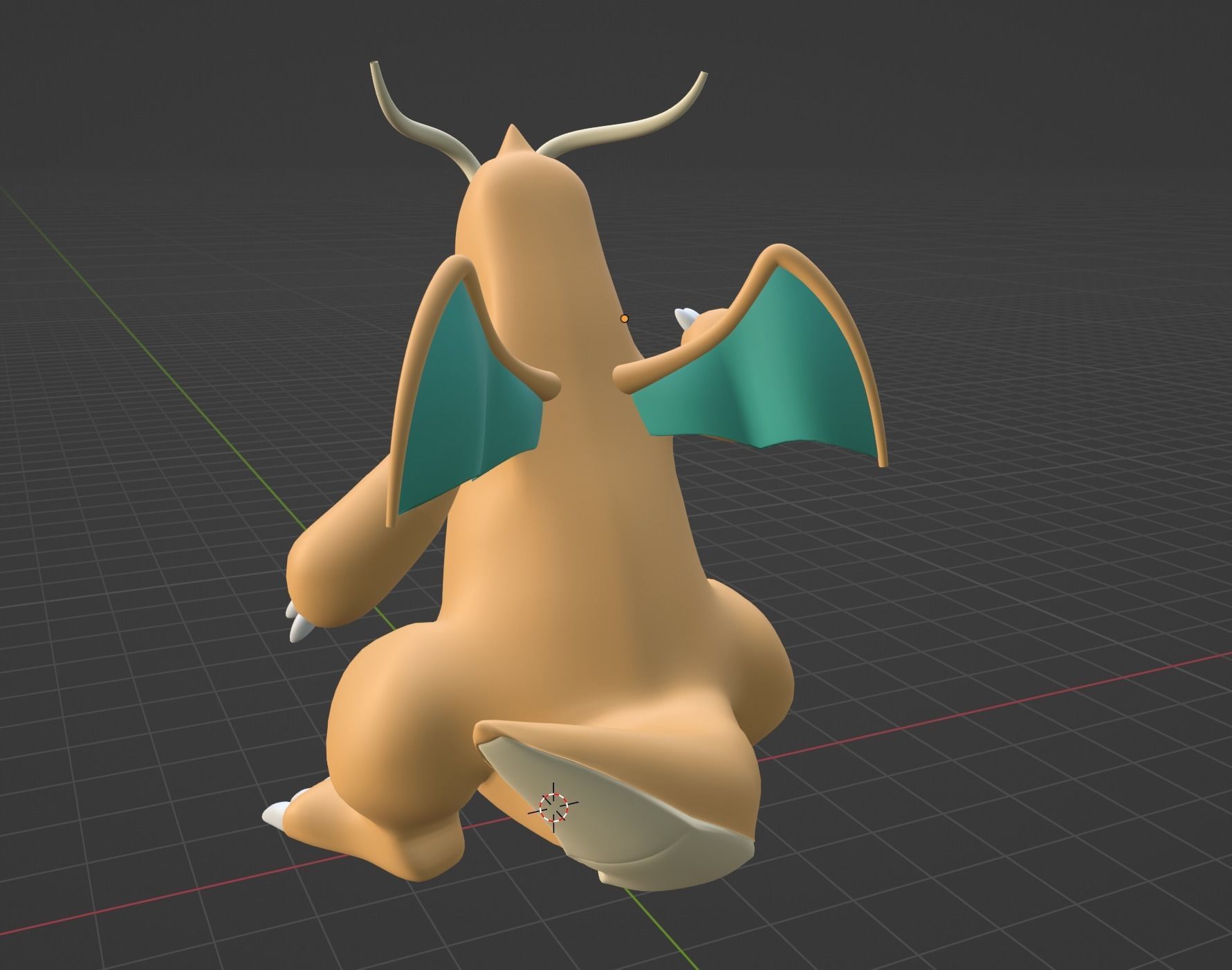 Dragonite - Pokemon 3D model_5