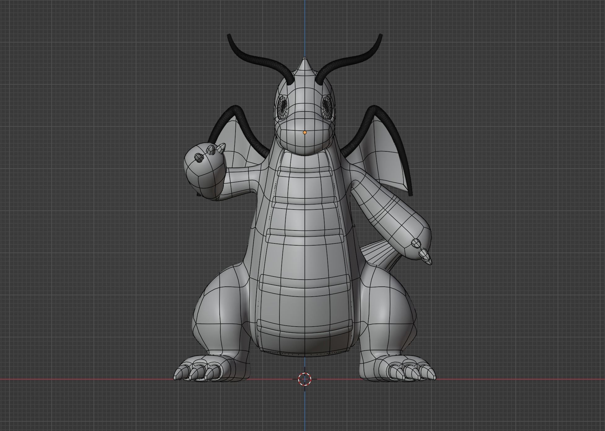 Dragonite - Pokemon 3D model_8
