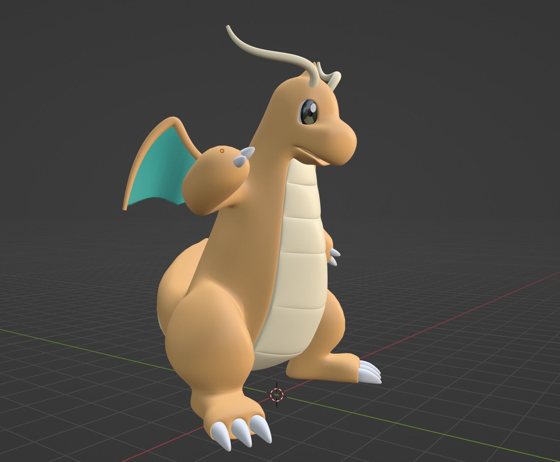 Dragonite - Pokemon 3D model_6