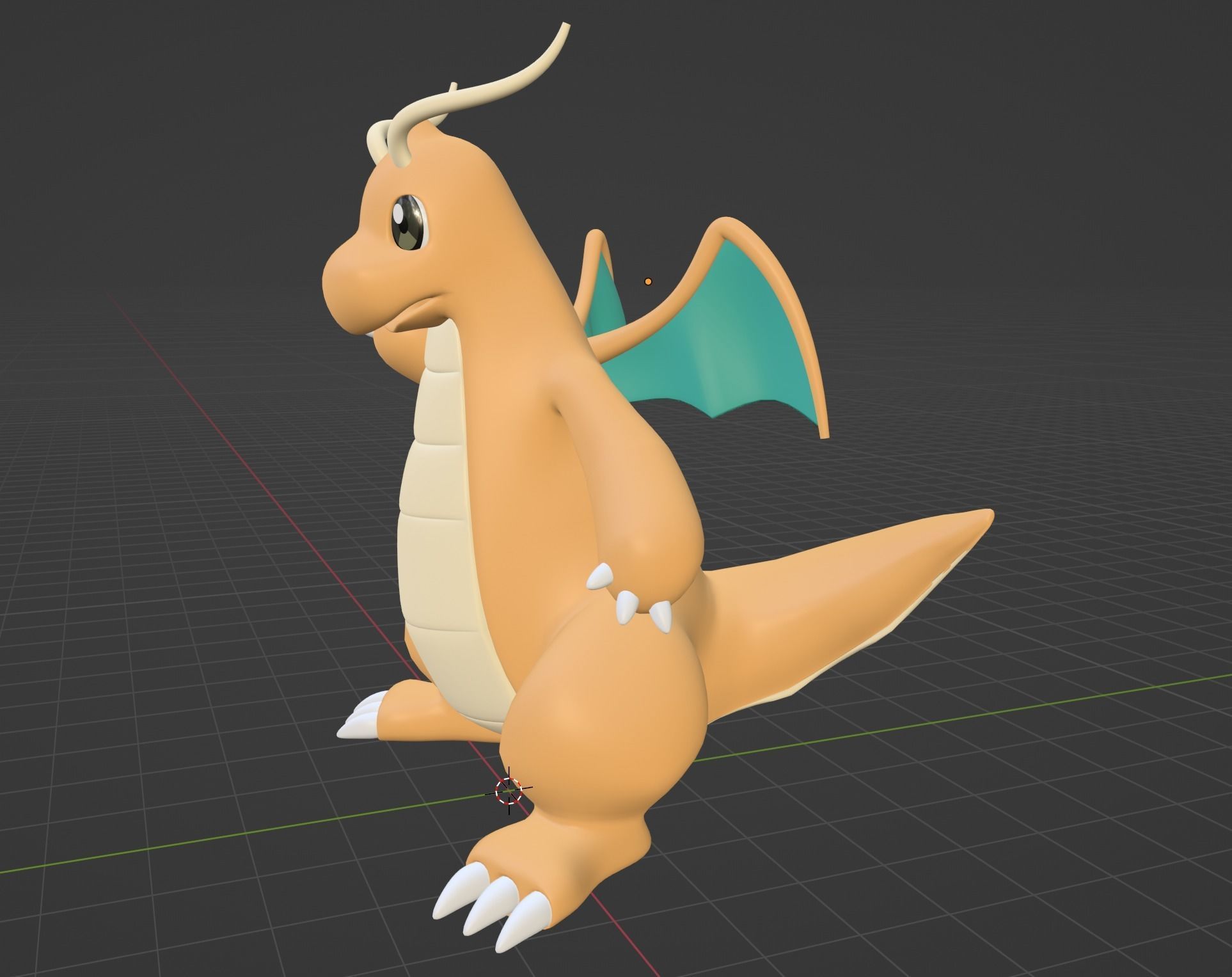 Dragonite - Pokemon 3D model_4