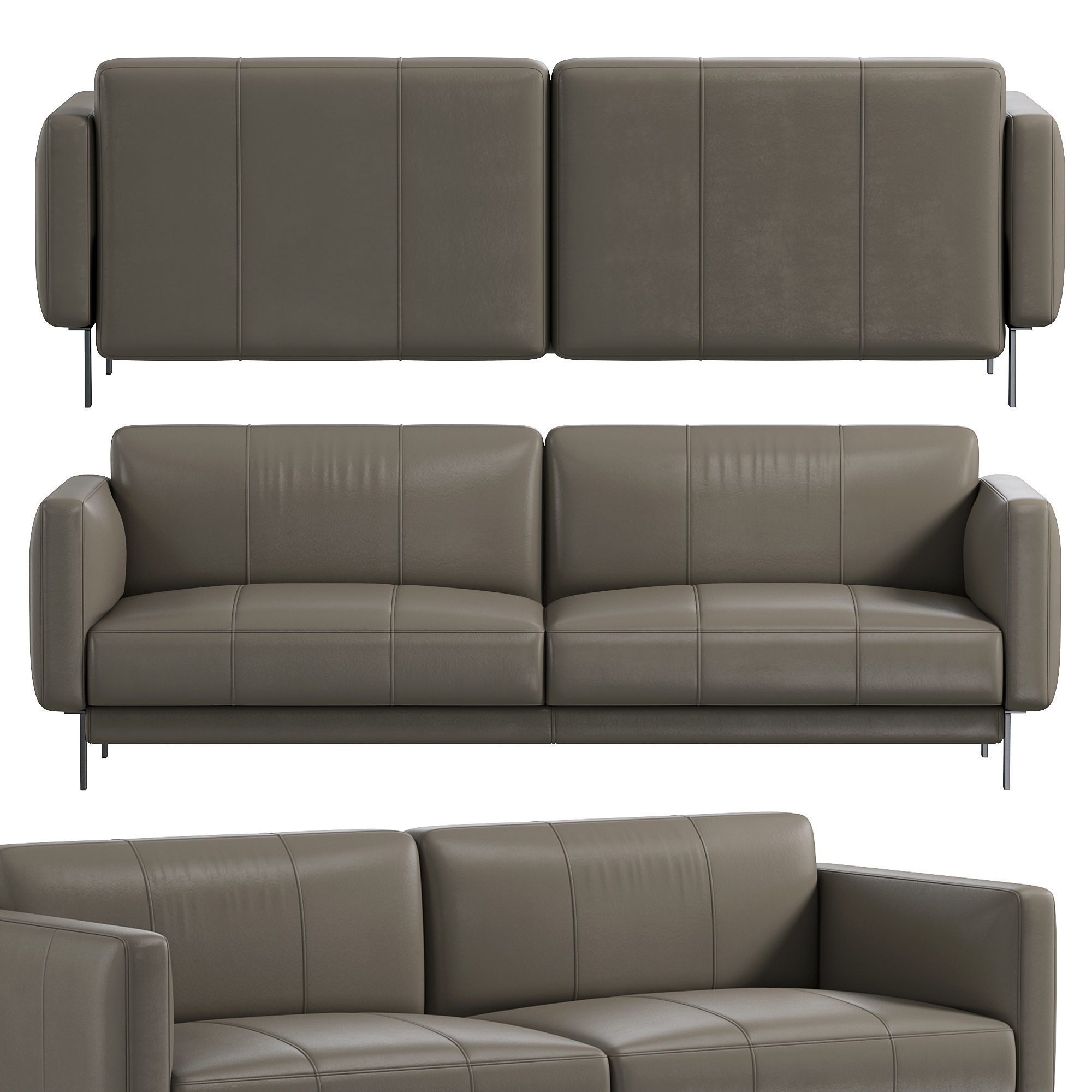Levante Sofa by Natuzzi 3D model_1