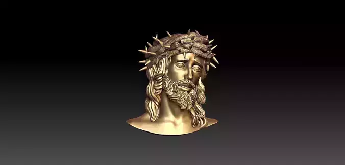 Jesus Head Pendant