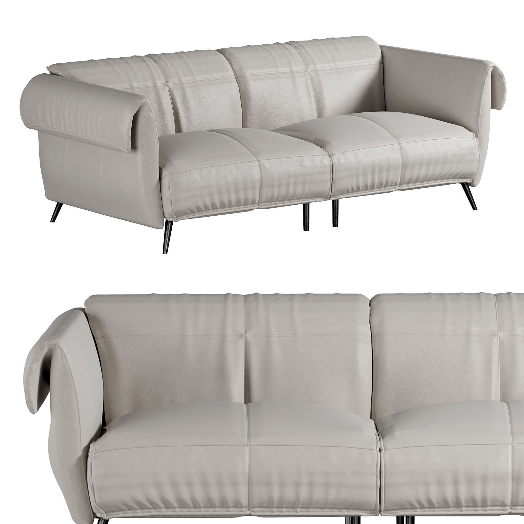 Seagull Sofa by Natuzzi 3D model_2