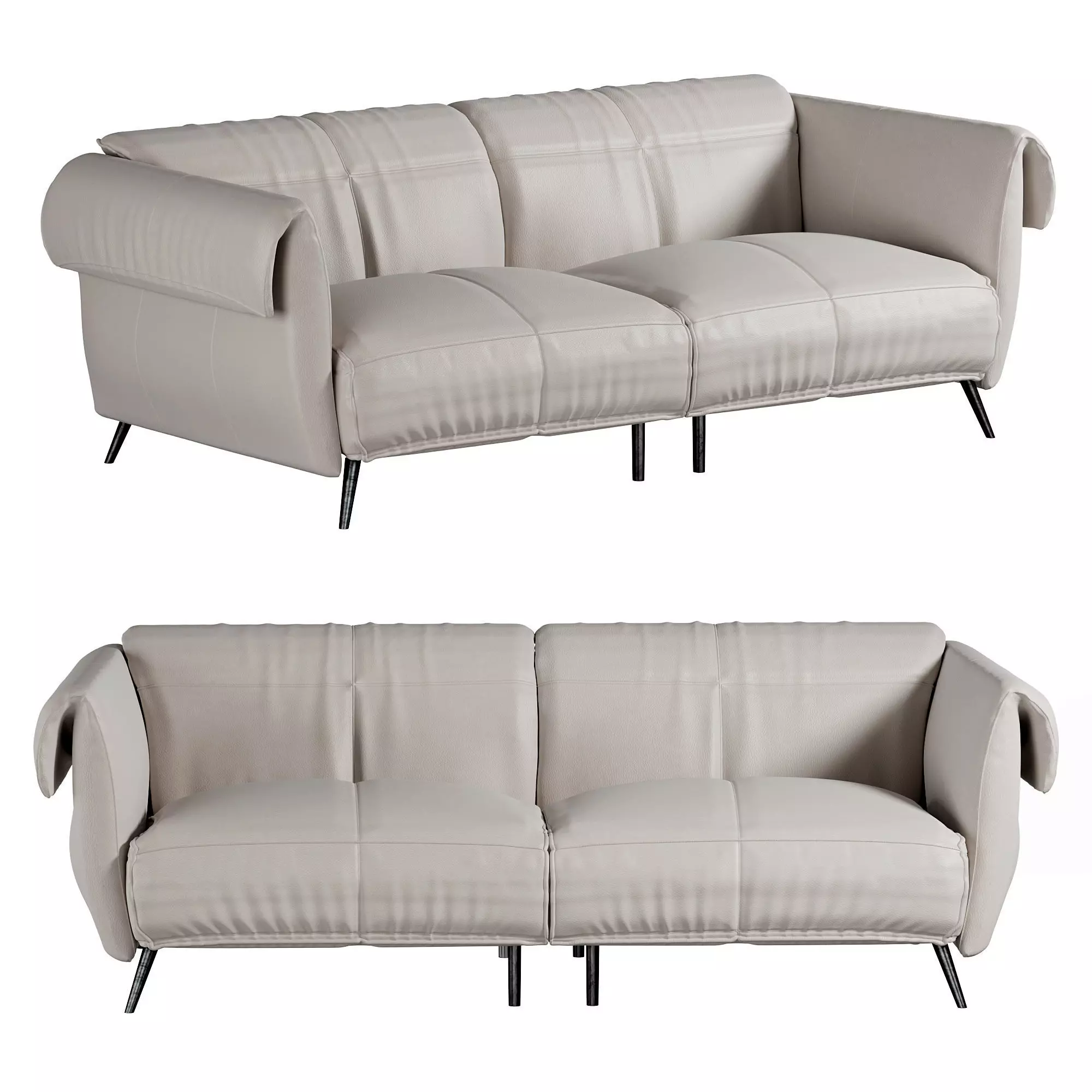 Seagull Sofa by Natuzzi 3D model_0