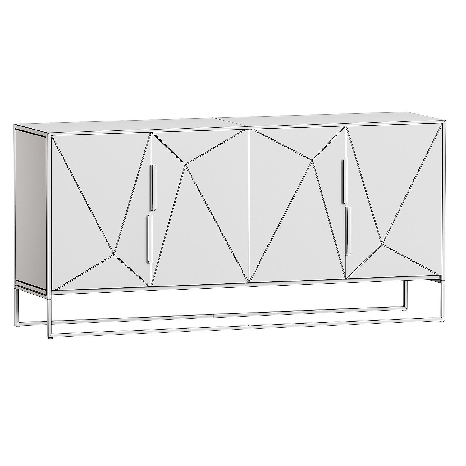 Dovetail Bolzano Sideboard 3D model_1