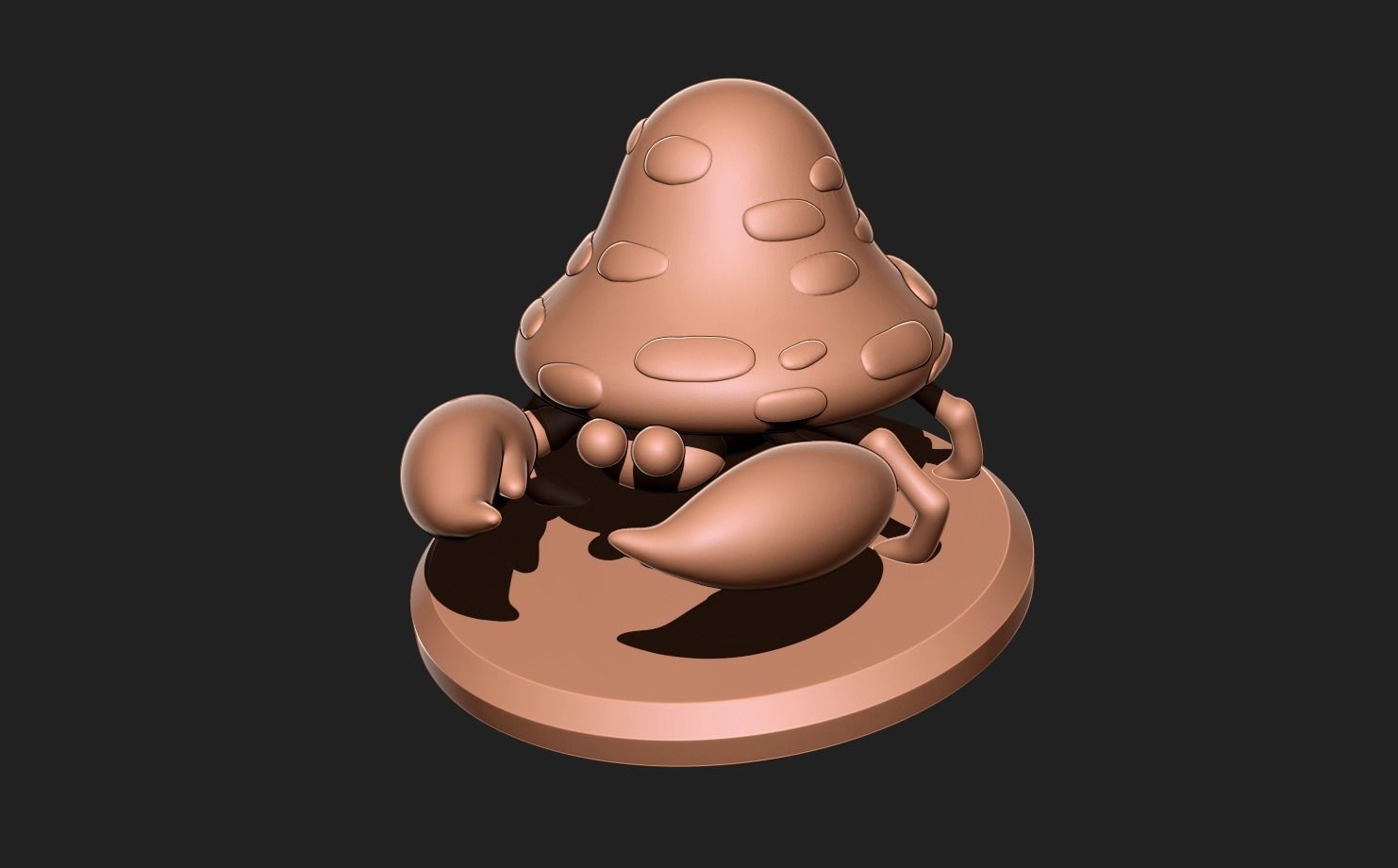 Parasect Pokemon V-3  3D print model_5