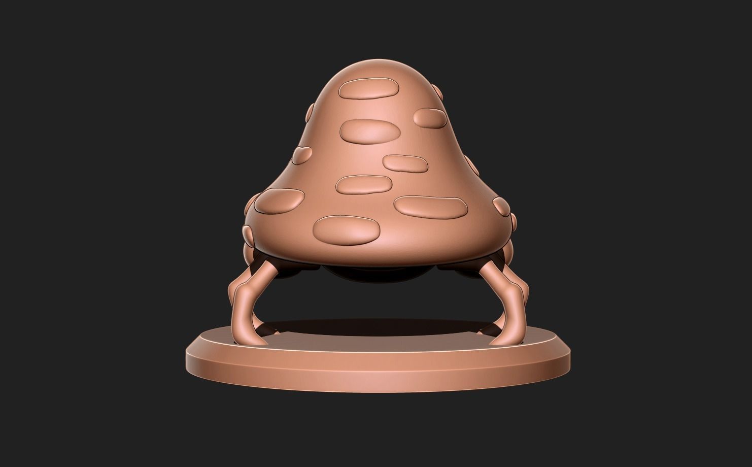 Parasect Pokemon V-3  3D print model_4