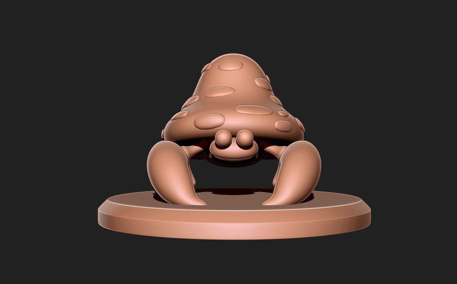 Parasect Pokemon V-3  3D print model_6