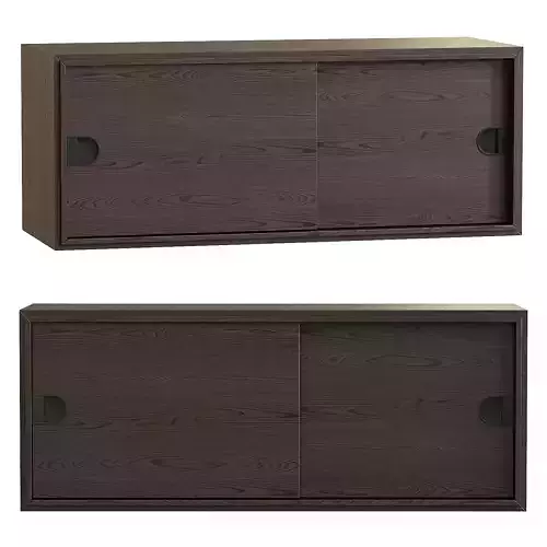 Blocks Indoor module with sliding doors 3D model