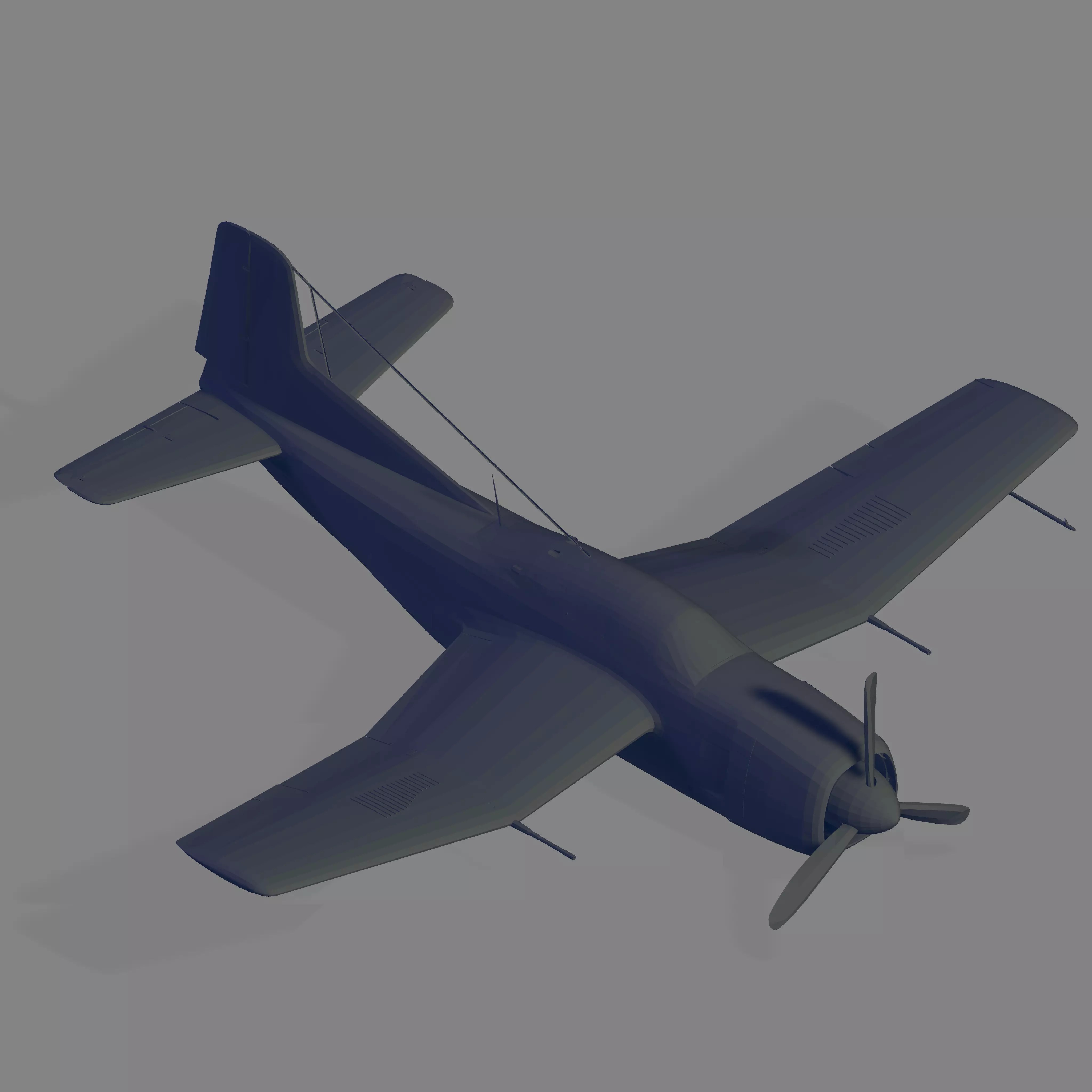 BTD-1 Destroyer 3D model_0