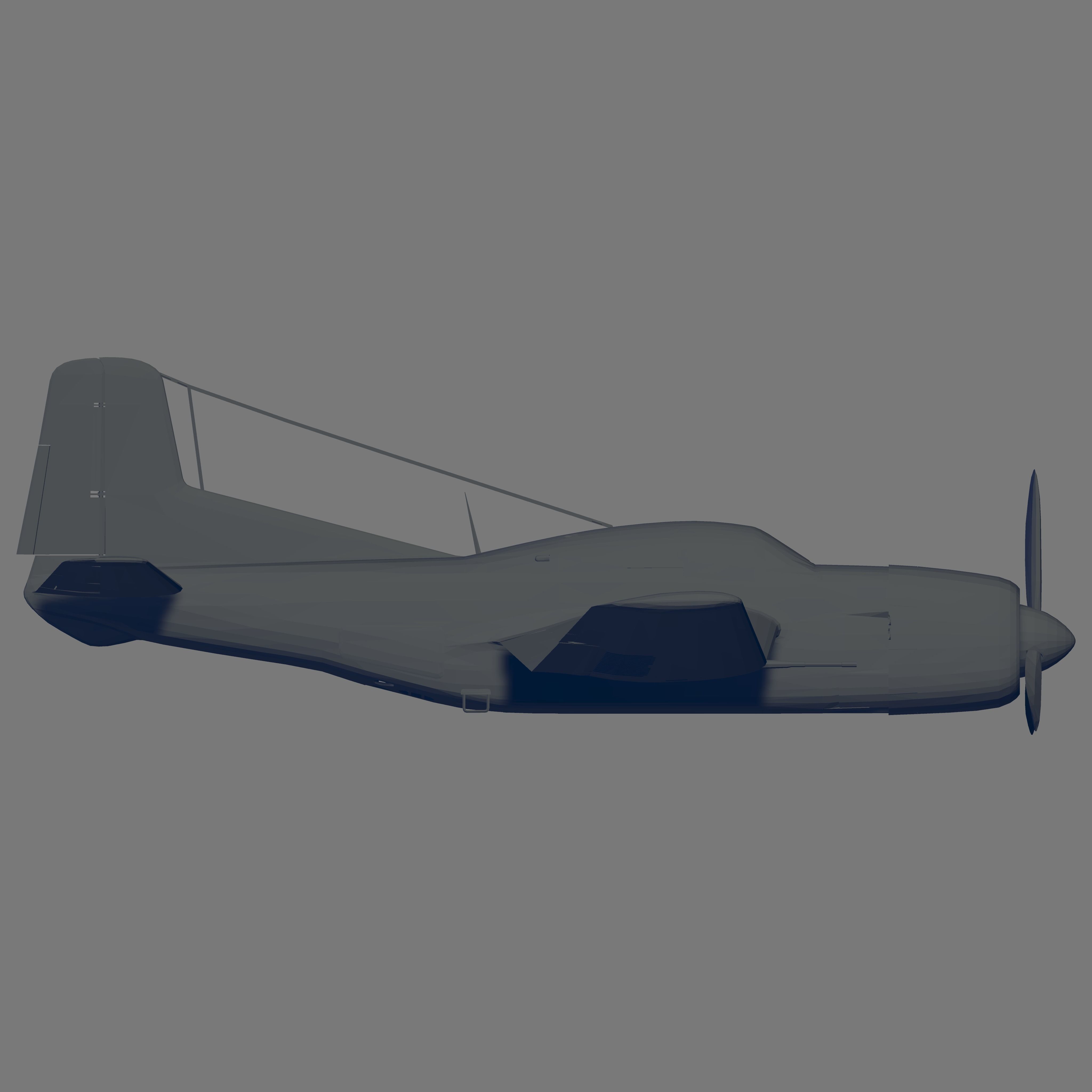 BTD-1 Destroyer 3D model_3