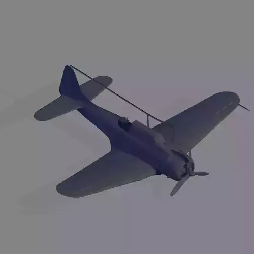 SBD-3 Dauntless 3D model