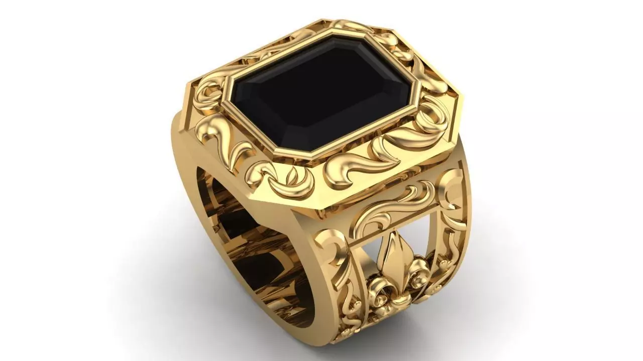 onex ring 3D print model_0